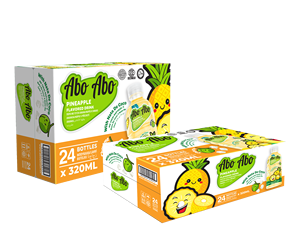 Abo Abo Grosella Negra 320ml x 24 botellas/caja Bebida de Sabor Personalizado con Gelatina de Coco OEM y Marca Privada Disponible - Product Image 5