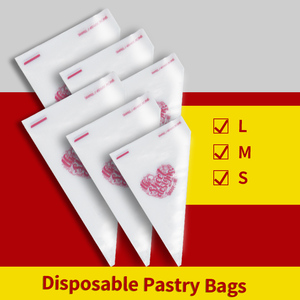 Bolsas de Repostería Impresas Personalizadas, Bolsa de Repostería de Grado Alimenticio, Bolsa de Glaseado para Decoración de Pasteles con Logotipo - Product Image 2