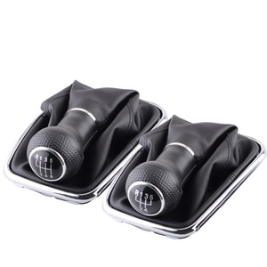 Palanca de Cambios de Marchas de 5/6 Velocidades para Coche, Funda de Palanca de Cambios para VW Golf 4 MK4 GTI R32 <span class=keywords><strong>Bora</strong></span> <span class=keywords><strong>Jetta</strong></span> MT - Product Image 1
