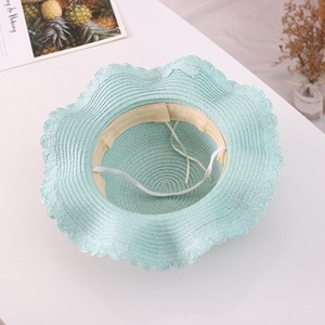 2026 New Children's <b>Hat</b> and <b>Bag</b> Set Summer Wide Brim Beach Straw <b>Hat</b> with Flower and Shoulder Purse <b>Bag</b> for Outdoor - Product Image 5