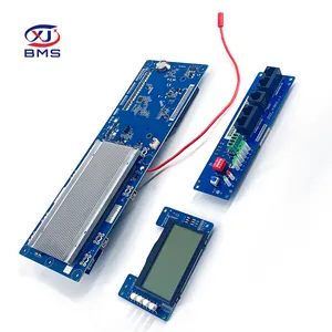 XJ 2.0 akıllı Bms 15S Li-Ion 16S 48V 100A 200A enerji depolama Lifepo4 pil Bms Rs485/Can/Buzzer/Lcd Lifepo4 Bms