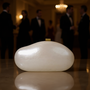 Pochette en acrylique pour femme, sac à main décontracté d'été, mode soirée, mariage, avec chaîne, fermeture magnétique, taille unique, pailleté - Product Image 2