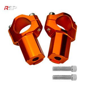Morsetto <span class=keywords><strong>Manubrio</strong></span> RSP in Lega di Alluminio Stile Lungo 29mm, Kit Universale per <span class=keywords><strong>Moto</strong></span> - Product Image 1
