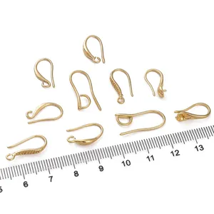 FGT396 Yiwu, оптовая продажа, серьги, крючки, ювелирные изделия из золота 14 карат для женщин, браслет, ожерелье, аксессуары для изготовления ювелирных изделий