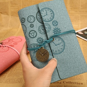 Tùy Chỉnh A6 Xách Tay Máy Tính Xách Tay Nhỏ Da Bìa Cứng Nhật Ký Với Loose-Leaf Notepad Cho Máy Tính Xách Tay Cho Du Lịch Tạp Chí Sổ Tay - Product Image 5