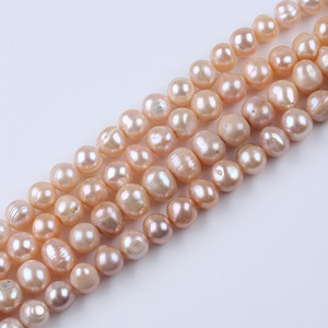 Perles de culture d'eau douce naturelles Zhuji, ovales baroques, 12-13 mm, en forme de pomme de terre, pour collier et bracelet DIY, vente en gros - Product Image 5