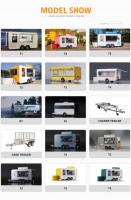 Camion de restauration entièrement équipé, camion de barbecue, camion de pizza, camion de café, camion de crème glacée, cuisine mobile