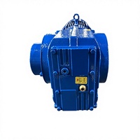 Gearbox Helikal Bevel KH69 YEJ3 3kW 4P 0 Derajat Rasio 35.61 M1 a Pemasangan Poros 40mm Reducer Gigi Industri yang Dikeraskan