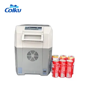 Hot Koop Auto Elektronica Auto Koelkasten Vriezer Koelbox Ice Maker 12V 24V 24L 33L Snelle Koeling R134a pp Materiaal