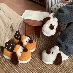 Chaussons d'intérieur douillets et chauds XIXITIAO avec semelle antidérapante, chaussures en peluche entièrement recouvertes pour l'hiver, disponibles en gros OEM - Product Image 3