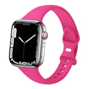 Correa de Silicona Compatible con CHARM para Cintura Pequeña, Hebilla de Mariposa en Forma de 8, para Reloj IWatch <span class=keywords><strong>Serie</strong></span> 6 <span class=keywords><strong>7</strong></span> 8 SE/Ultra - Product Image 5