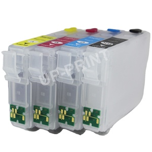 Cartucho de Tinta Recargable Vacío T604XL para <span class=keywords><strong>Epson</strong></span> <span class=keywords><strong>XP</strong></span>-2200 <span class=keywords><strong>2205</strong></span> 3200 3205 4200 4205 WF-2910 2935 2930 con Chip ARC T604 604 - Product Image 2