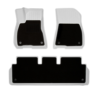 Tapis de sol blancs pour Tesla Model 3 Model Y