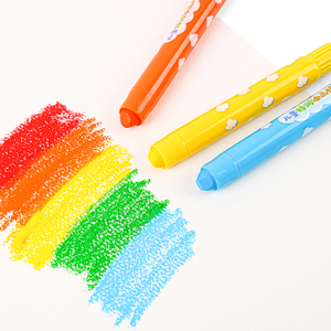 Kit <span class=keywords><strong>de</strong></span> Crayones en Oferta, 6 Piezas <span class=keywords><strong>de</strong></span> Pasteles al Óleo Vibrantes y No Tóxicos para Niños, Estudiantes, Material Escolar para Dibujo Artístico - Product Image 4