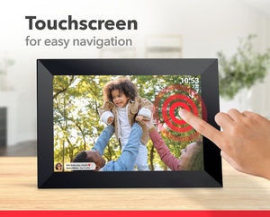 FRAMEO 10.1 Inch Smart <b>WiFi</b> Digital Photo Frame Auto-Rotate Portrait and Landscape, Share Moments Instantly Via Frameo App - Product Image 3
