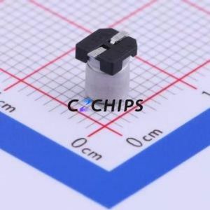 ตัวเก็บประจุแบบอิเล็กโทรไลต์อะลูมิเนียม SMD รุ่น VE-3R3M1HTR-0405, ขนาด D4xL5.3 มม. 3.3uF 20% 50V 4 มม. - Product Image 2