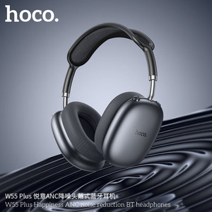 Auricolari Wireless W55 con Cancellazione Attiva del Rumore, Impermeabili IPX5, Design Esclusivo per Uomo e Donna, Tipo Sportivo con Connessione Type-C - Product Image 2