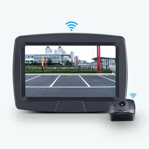 4.3inch Wireless digital signal car tft lcd monitor for car reverse rearview camera, car cigarette charger, DIY to install