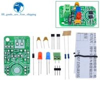 TZT Hall sensor Induksi magnetik, kit pembelajaran DIY modul deteksi Utara dan Selatan