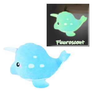 Fabricant de peluche Logo personnalisé matériau lumineux spécial jouet en peluche poupée douce Animal Fluorescent jouet en peluche - Product Image 5