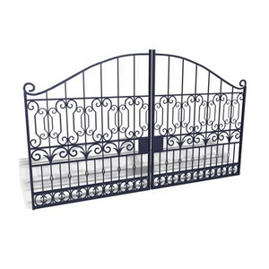 Iron Fancy Gate 2019 Diseños de puerta de Pared Fronteriza Diseños de puerta de hierro - Product Image 3