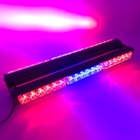 12-102led, lumières magnétiques d'urgence de voiture des deux côtés, clignotant stroboscopique, barre lumineuse d'avertissement, lampe de Bar, Grille ambre