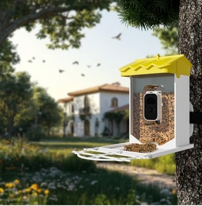 Alimentador inovativo do pássaro com separação da Água-Eletricidade: Grande capacidade 2L, alimentação automática para várias espécies do pássaro - Product Image 2