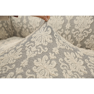 <span class=keywords><strong>Funda</strong></span> de <span class=keywords><strong>Sofá</strong></span> Jacquard Moderna, Antideslizante, de Alta Elasticidad, Personalizada, Sólida, Todo Incluido, Resistente al Polvo, Lavable, Color Inalterable - Product Image 5
