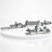Ligne de production complète industrielle de céréales pour petit-déjeuner aux flocons de maïs / Machine de fabrication de céréales pour petit-déjeuner aux flocons de maïs