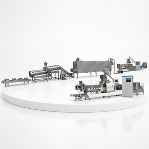 Ligne de production complète industrielle de céréales pour petit-déjeuner aux flocons de maïs / Machine de fabrication de céréales pour petit-déjeuner aux flocons de maïs - Product Image 1