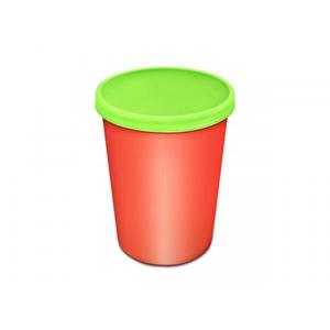 TERRY - 1002674 Multipurpose resin <b>bin</b> with <b>lid</b> 29 l. Orange/green - EAN 8005646026744 PLASTIC CHEST - Product Image 1