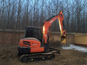 Mini excavatrice utilisée Kubota 6 tonnes 5 tonnes U35 U55 Kx165-5 Kx155 avec l'attachement - Product Image 4