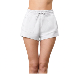 Women's Casual Drawstring Worsted High Waist Gym Yoga Running <b>Harem</b> <b>Shorts</b> Elastic Waist Quick Dry Breathable Spandex/Polyester - Product Image 2