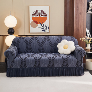 Nuova Fodera per Divano Monoblocco <span class=keywords><strong>con</strong></span> Doppio Bracciolo e Copertura Elastica Completa Rinforzata - Product Image 5