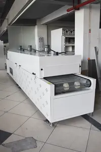 Forno secador de túnel para forno, forno de alta precisão 200C para circulação de tinta, forno de secagem e cura IR, forno termo retrátil