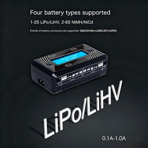 Chargeur de batterie RC 4 canaux UP-S4AC LiPo LiHV NiMH, adaptateur double entrée AC/DC, sortie 28W - Product Image 4