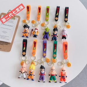 <span class=keywords><strong>Porte</strong></span>-clés <span class=keywords><strong>Dragon</strong></span> <span class=keywords><strong>Ball</strong></span> <span class=keywords><strong>Z</strong></span> en silicone <span class=keywords><strong>3D</strong></span> avec personnage d'anime et sangle en tissu, breloque pour sac à dos - Product Image 2