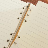 Cuaderno de Viaje Personalizado A6, Impreso con Diseño Vintage, Recargable, Hecho a Mano, Imitación de Cuero, Hojas Sueltas, Impresión UV, Marca FeiFan
