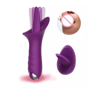 Stimulateur de Clitoris sexuel, jouets sexuels pour femmes léchage Clitoris langue léchage vibrateur - Product Image 4