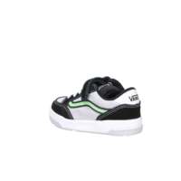Chaussures décontractées pour enfants, respirantes, en faux daim, noir et gris, fermeture Velcro