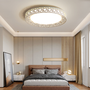 LED Ceiling Lights Round Shaped <strong>Bird</strong> <strong>Nest</strong> Metal Light Decoration Living Room Modern Lamp Fixture Bedroom Lamp Lighting Modern L - Product Image 3