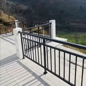 Barandilla de Acero Galvanizado Moderno de Alta Calidad Anticorrosión para Villa, Centro Comercial, Edificio, Balcón, Terraza - Product Image 2