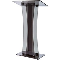 Pupitre de Tribune en Acrylique Transparent Personnalisé de Haute Qualité pour Église, Vente en Gros