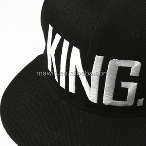 Casquette Snapback Personnalisée Broderie Reine et Roi, Prix Usine, Tendance, Réglable, Faible MOQ, Vente en Gros - Product Image 6