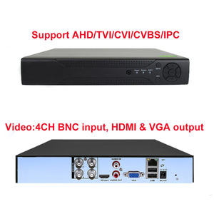 Kit de surveillance AHD 4CH DVR 5MP Full Color 4-en-1 Vision nocturne extérieure Étanche Détection de mouvement - Product Image 4