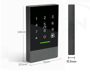 กันน้ำควบคุมประตูกลางแจ้ง ttlock โทรศัพท์มือถือ APP สัมผัสปุ่มกดควบคุมการเข้าถึงลายนิ้วมือ - Product Image 4