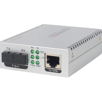 Gigabit Fiber Medya Dönüştürücü 1*10/100Base-T RJ45 Portu ve 1*155M Uplink SC Fiber Portu