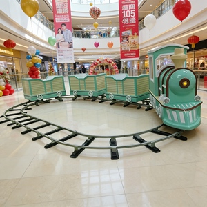 <span class=keywords><strong>Tren</strong></span> de Juguete para Parque de Atracciones de Fábrica Original, Trenes Miniatura para Parque Temático al Aire Libre - Eléctrico, Duradero y con Diseño de Dibujos Animados - Product Image 2