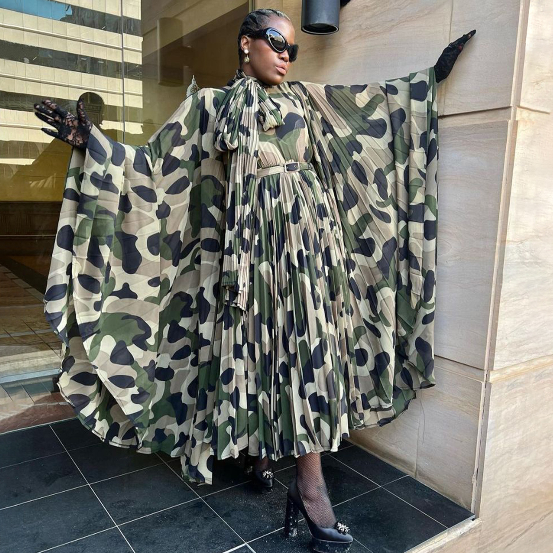 Camouflage Maxi Dress(999+)