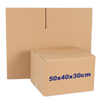 Boîte en carton 50x40x30cm, épaisseur 4mm, emballage rigide écologique pour produits électroniques, recyclable, personnalisable, sur mesure, différents modèles